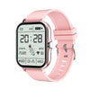 Square Dial Smart Silicone Strap Fitness Watches